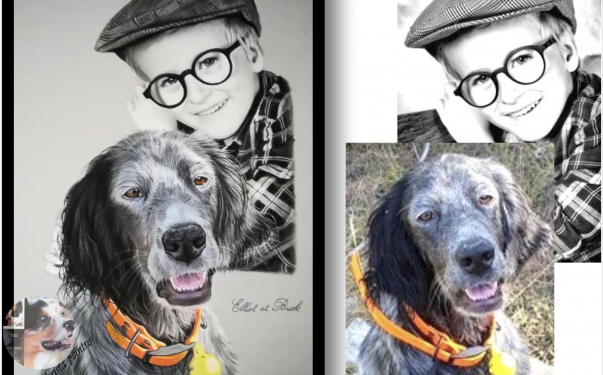 Setter et enfant christa 1